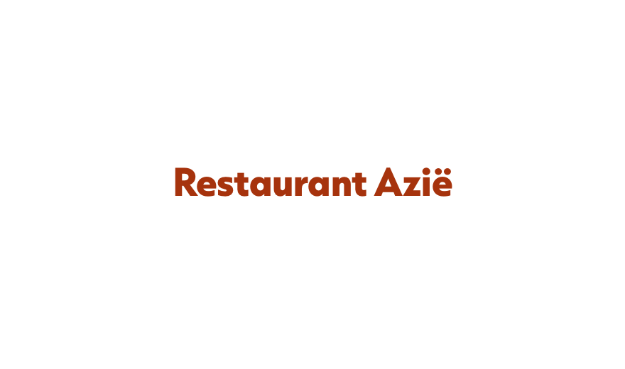 Restaurant Azië