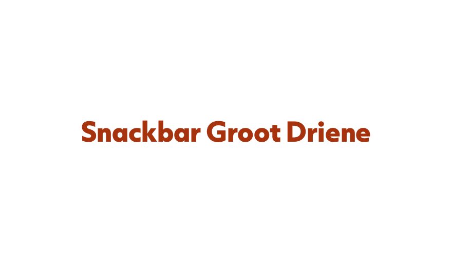 Snackbar Groot Driene